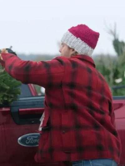 A Merry Little Ex-Mas 2025 Pierson Fode Red Plaid Jacket
