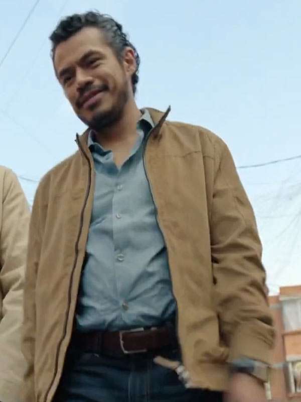 A Time for Bravery Memo Villegas Brown Cotton Jacket