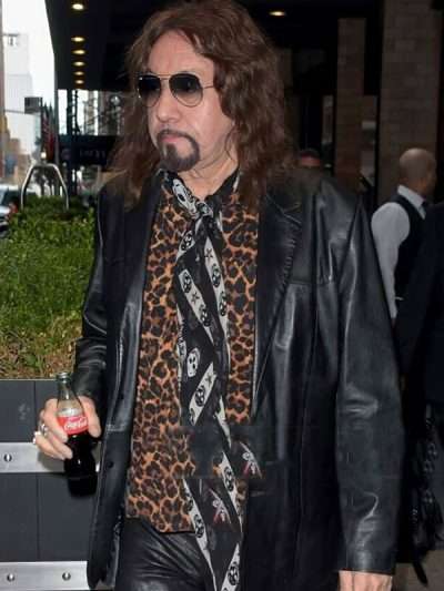 American Musician Ace Frehley Black Blazer Jacket