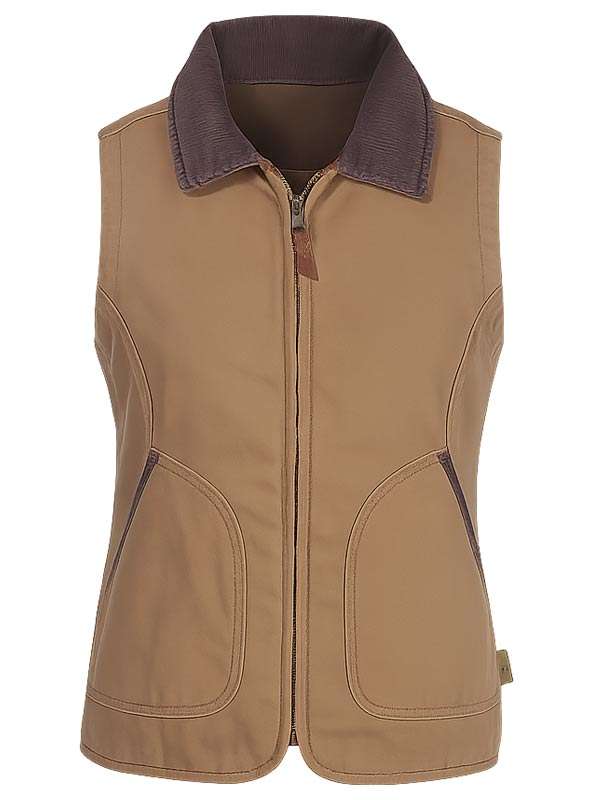Heartland 2025 Amy Fleming Brown Cotton Vest