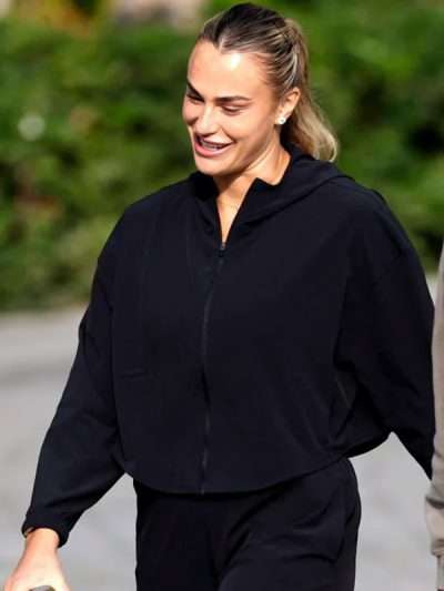 Aryna Sabalenka Battle Of The Sexes Black Hoodie