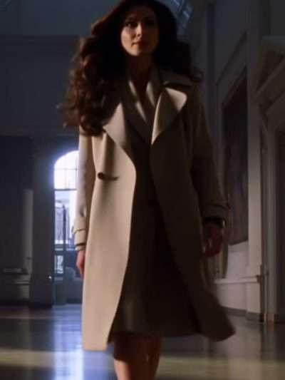 Aubrey Plaza The Thomas Crown Affair Trench Coat