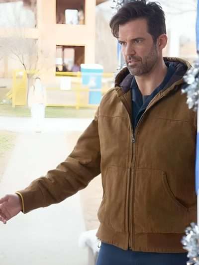 Hollis Mistletoe Murders S02 Brown Cotton Jacket