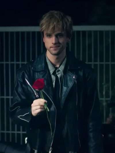 Mikel Niso Boulevard Black Leather Jacket
