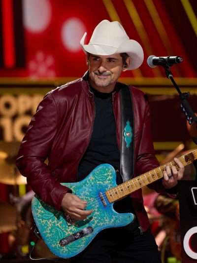 Brad Paisley A Grand Ole Opry Christmas Leather Jacket
