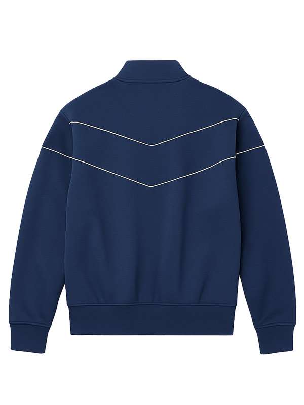 Brilliant Minds S02 Aury Krebs Blue Bomber Jacket