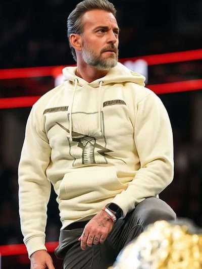 Monday Night RAW 2025 CM Punk Hoodie