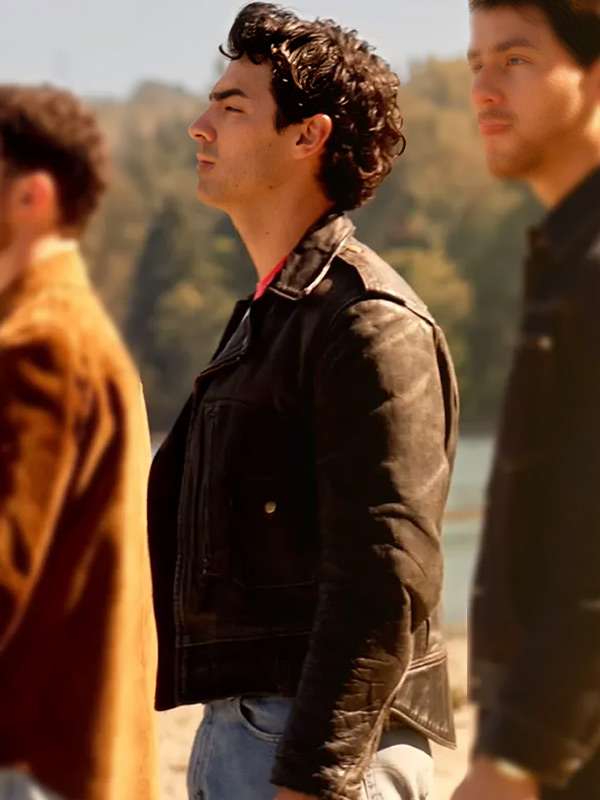 Joe Jonas Camp Rock 3 Black Leather Jacket