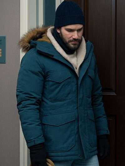 Russ Owens Merv 2025 Blue Parka Jacket