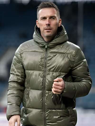 Christian Eichner Karlsruher SC 2025 Olive Green Jacket
