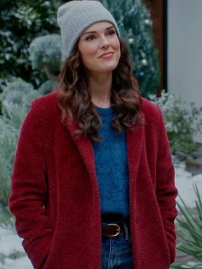 Erin Cahill Christmas at the Catnip Cafe Red Coat