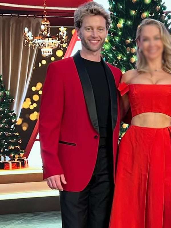Christmas in the Ballroom Trent Whiddon Red Blazer