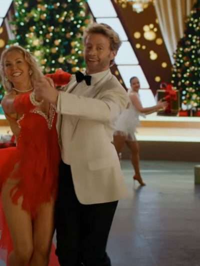 Christmas in the Ballroom Trent Whiddon White Blazer