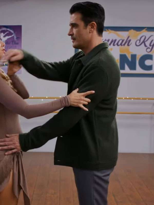 Gilles Marini Christmas in the Ballroom Green Jacket