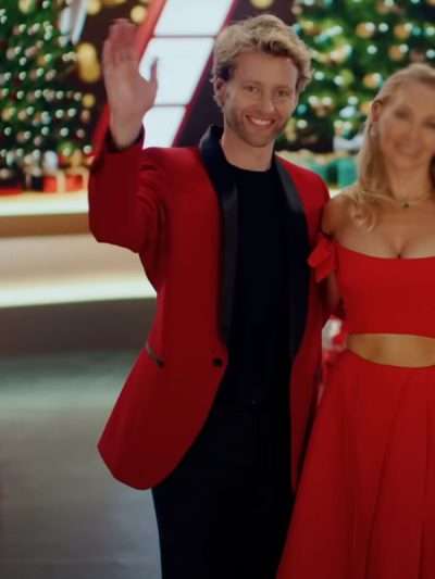 Christmas in the Ballroom 2025 Trent Whiddon Red Blazer