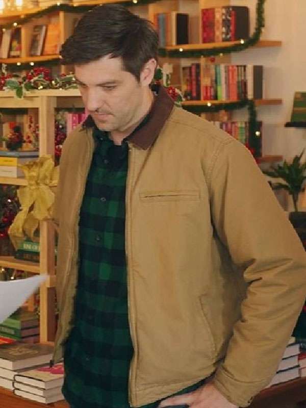 Christmas on Every Page 2025 Jake Allyn Brown Cotton Jacket
