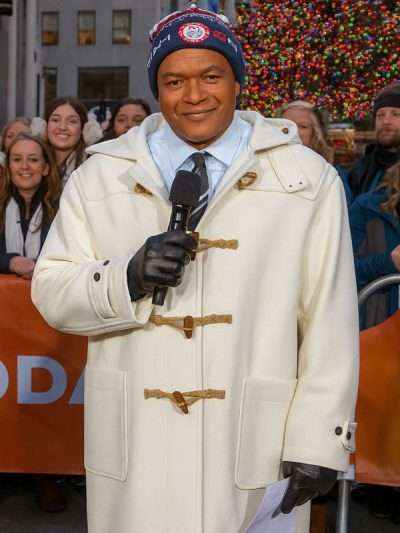 The Today Show Savannah Guthrie Team USA Toggle Coat