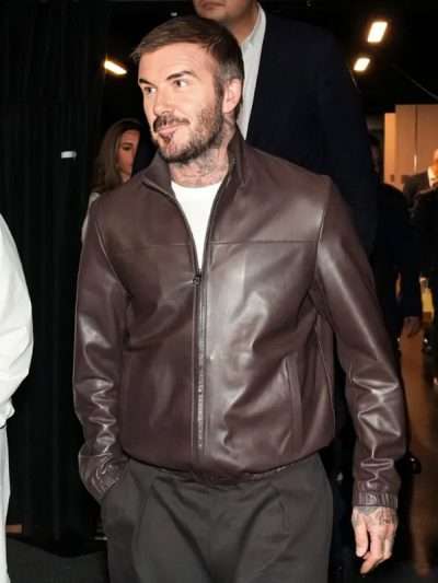 Buy China Games 2025 David Beckham Brown Jacket
