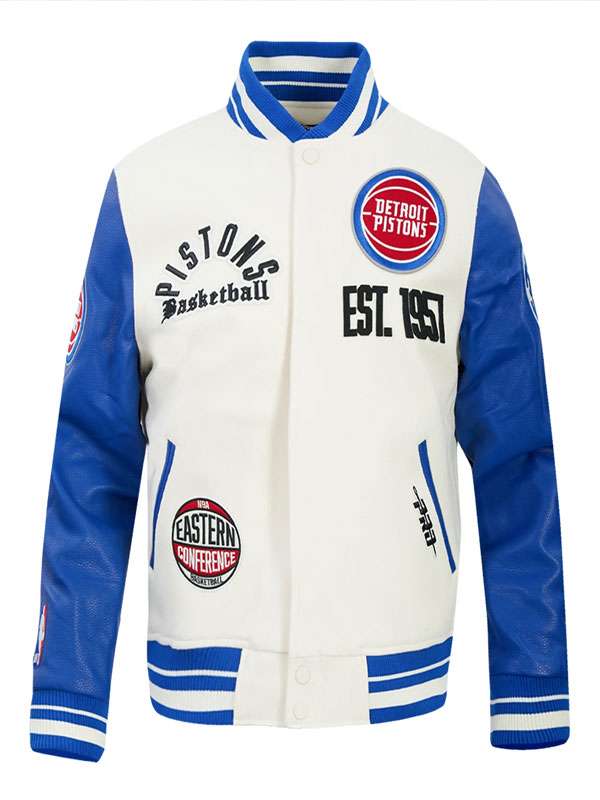 Detroit Pistons Varsity Jacket