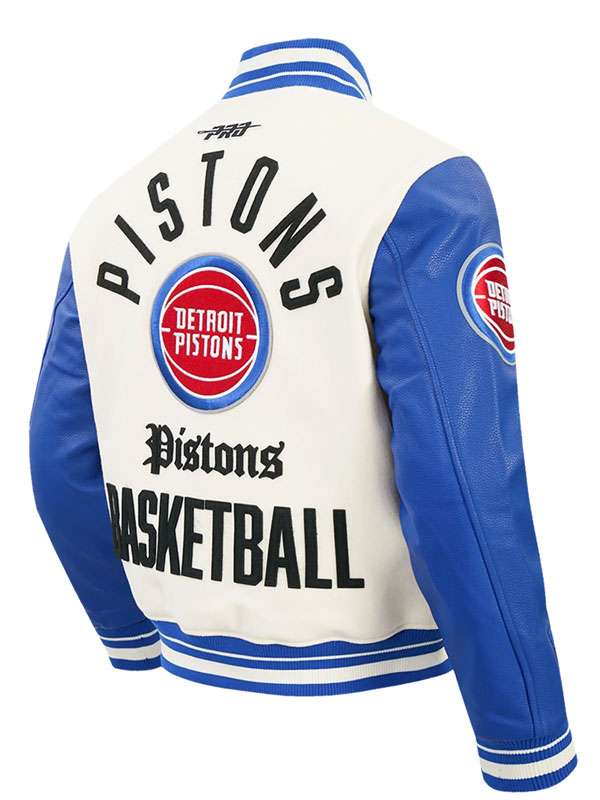 Detroit Pistons Modern Varsity Jacket