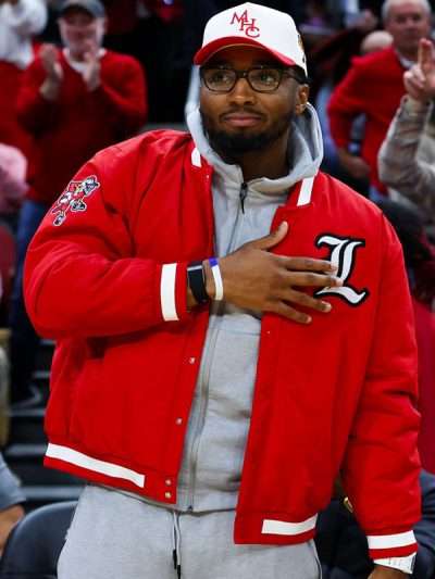 Louisville Cardinals Donovan Mitchell Red Jacket
