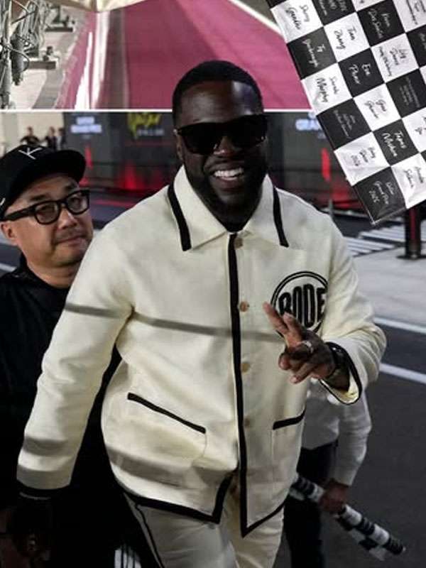 F1 Grand Prix Of Qatar 2025 Kevin Hart Off White Jacket