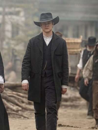 Garret Van Ness The Abandons Black Wool Coat