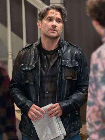 Dominic Zamprogna General Hospital Leather Jacket