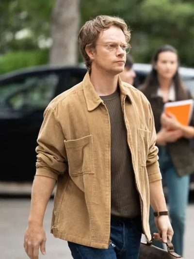 Alfie Allen Girl Taken Brown Jacket