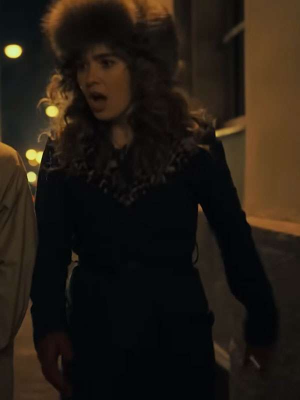 Haley Lu Richardson Ponies S01 Black Wool Coat