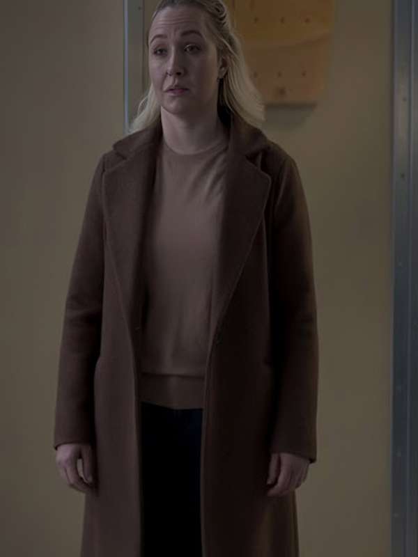 Sleepwalker 2026 Hayden Panettiere Brown Wool Coat