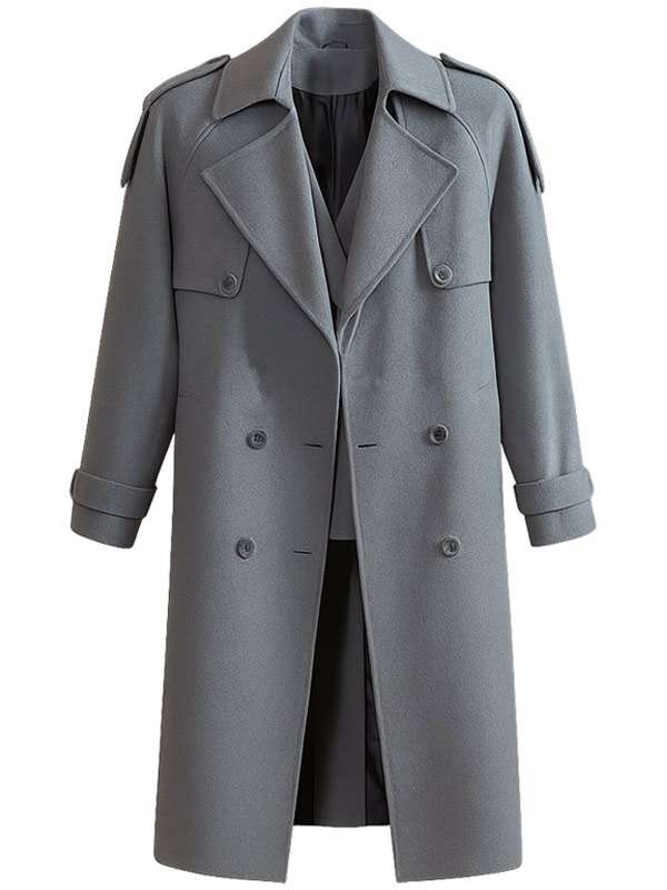 Harper Stern Industry Grey Coat