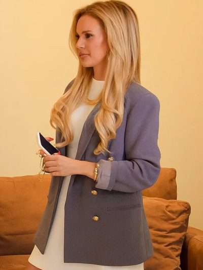Owning Manhattan 2025 Jess Taylor Grey Blazer