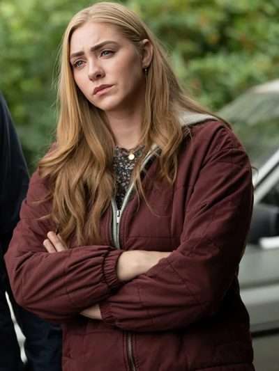 Tracker S03 Jessica Sipos Maroon Jacket