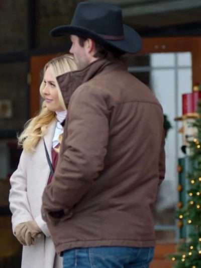 Joe Scarpellino A Wild West Christmas Brown Jacket