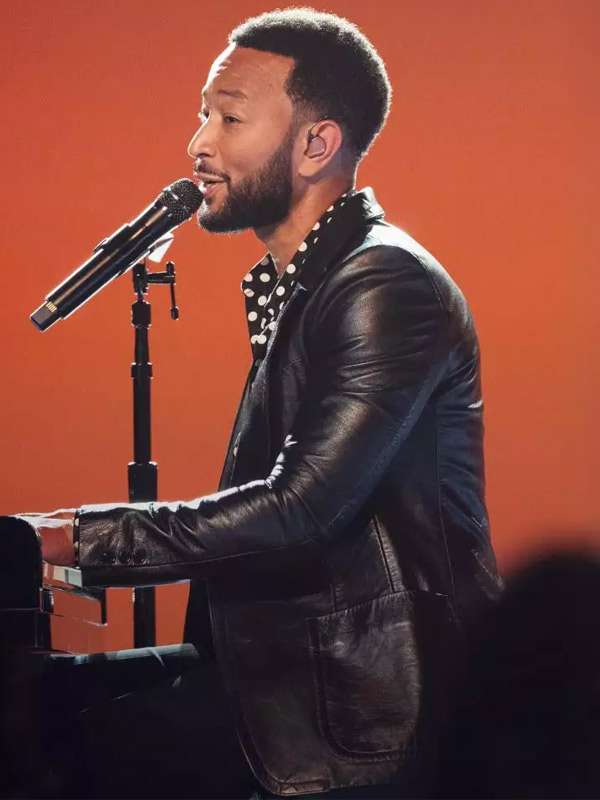 Word and Music John Legend Black Blazer