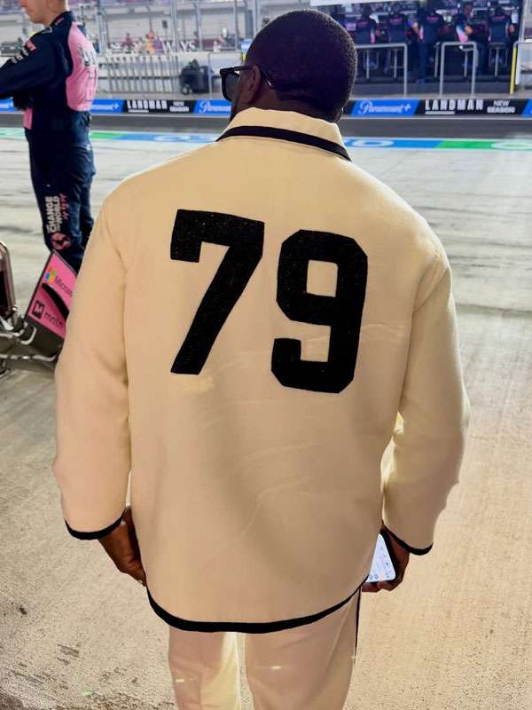Kevin Hart F1 Grand Prix Of Qatar Off White Jacket