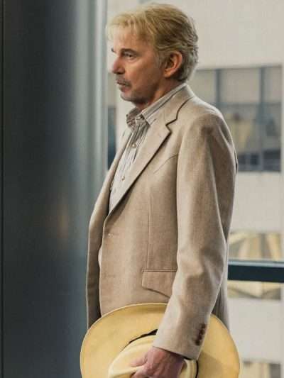 Landman 2025 Billy Bob Thornton Beige Blazer
