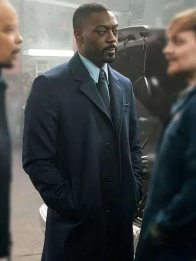 Law and Order SVU S27 David Ajala Wool Coat