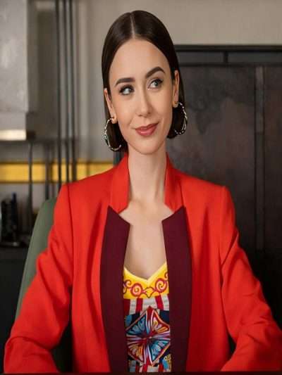 Emily In Paris 2025 Emily Cooper Red Blazer
