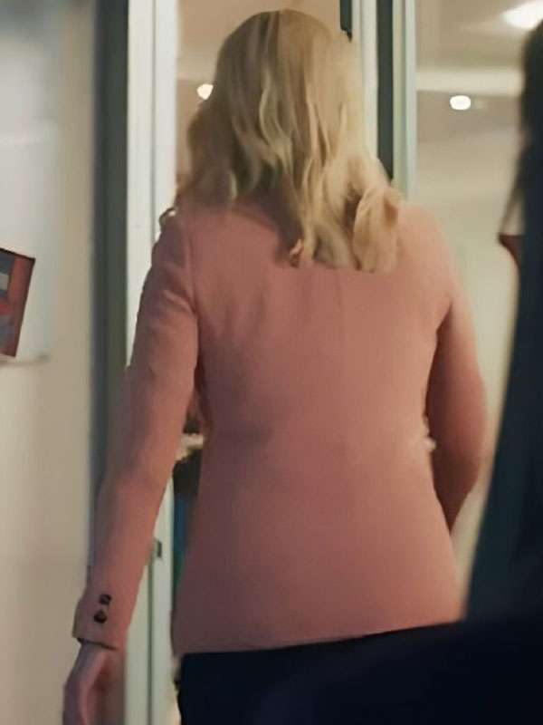 Love in the Clouds McKenzie Westmore Peach Blazer Coat