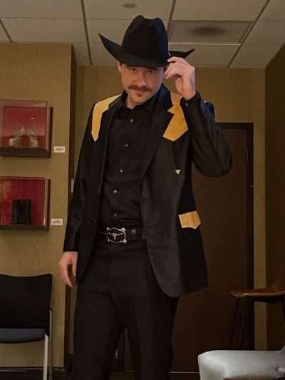 Luke Benward A Grand Ole Opry Christmas 2025 Black Blazer