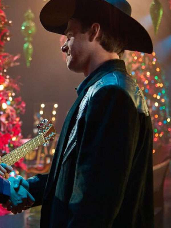 Luke Benward A Grand Ole Opry Christmas Suede Blazer