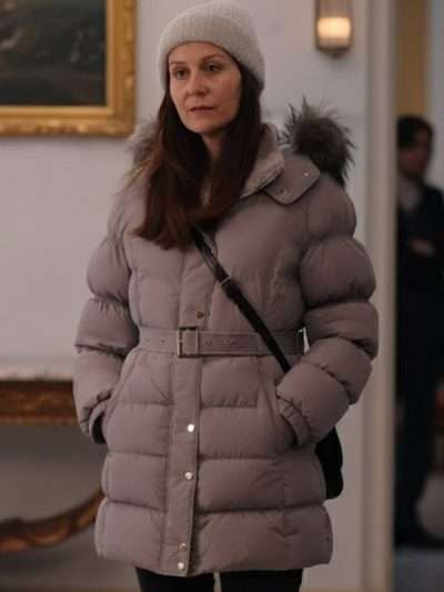 Shop Man Vs Baby 2025 Ivana Basic Grey Parka Coat