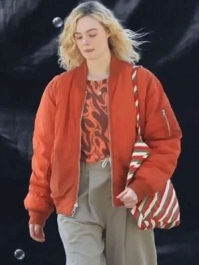 Margo’s Got Money Troubles Elle Fanning Bomber Jacket