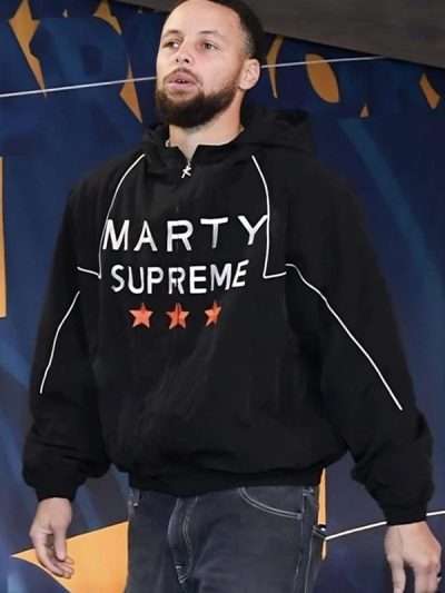 Marty Supreme 2025 Stephen Curry Black Jacket