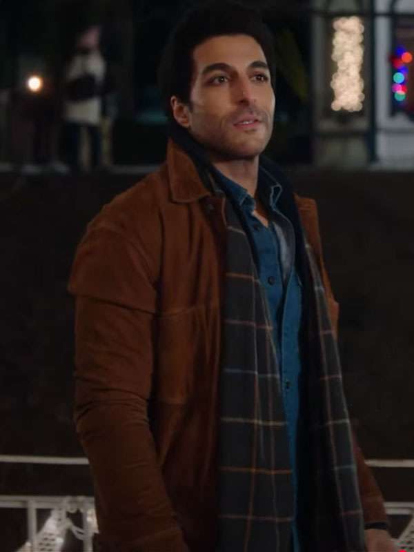 Merry Little Mistery Keon Alexander Brown Suede Leather Jacket