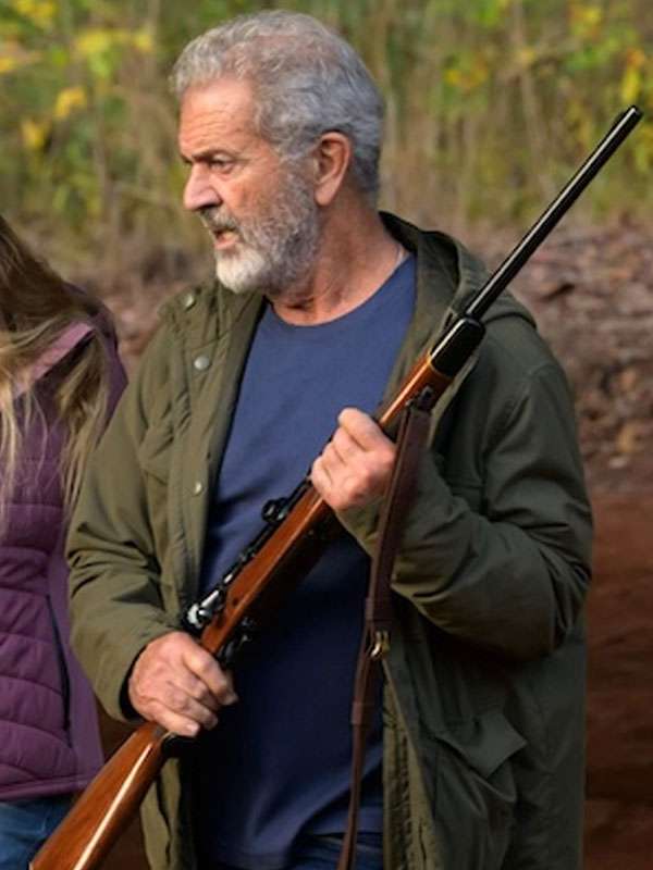 Mel Gibson Hunting Season Green Cotton Jacket