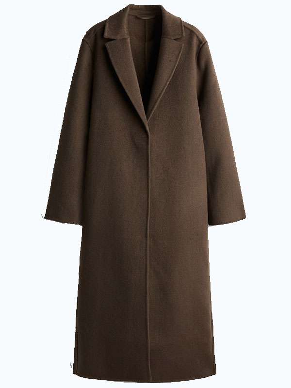 Hayden Panettiere Sleepwalker Brown Coat - Image 3