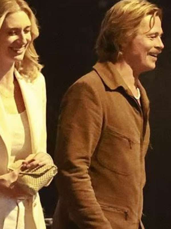 The Adventures of Cliff Booth 2 Brad Pitt Suede Leather Jacket